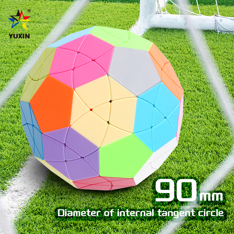 YuXin Soccer Megaminx 12 Axis Icosahedron Football Magic Cube